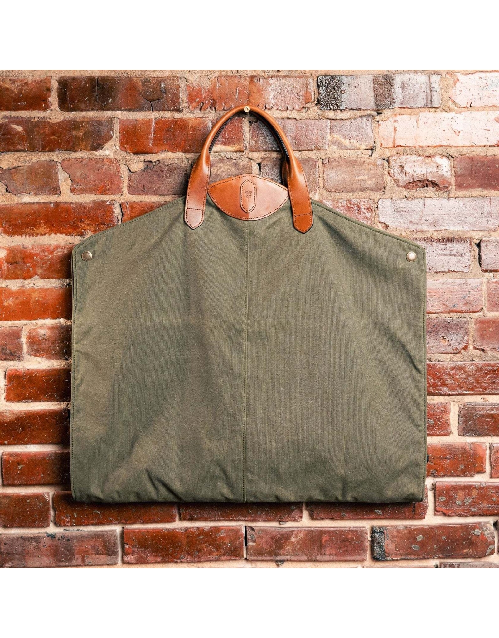 Tom Beckbe Canvas Garment Bag Bark