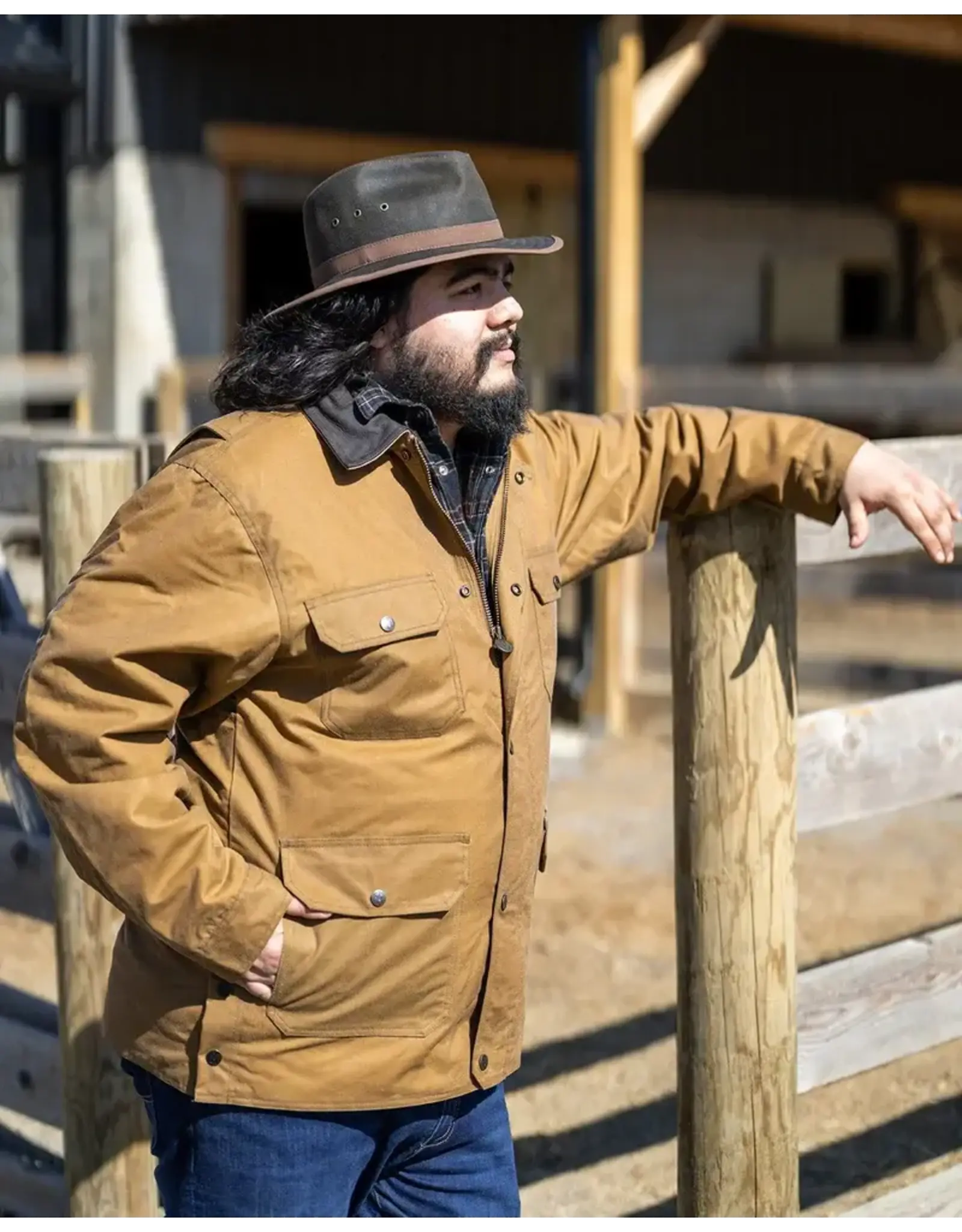 Outback Trading Gidley Jacket Field Tan