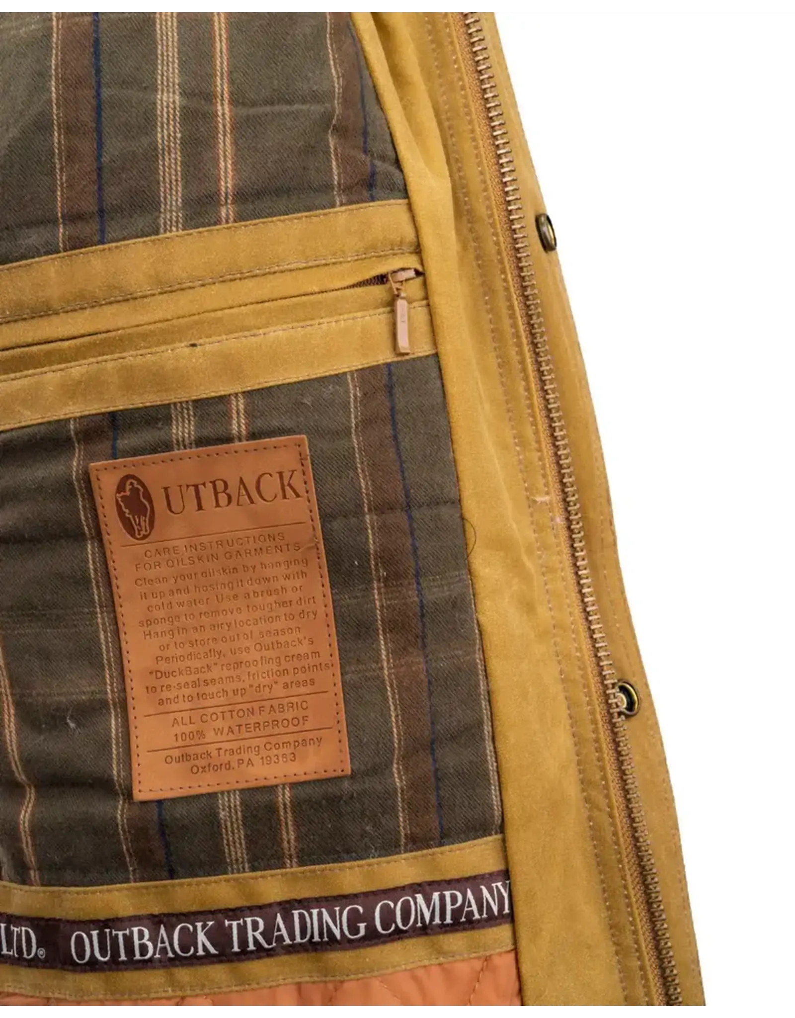 Outback Trading Gidley Jacket Field Tan