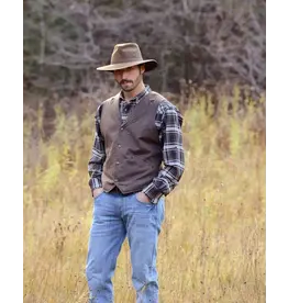 Outback Trading Arkansas Vest Brown