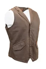 Outback Trading Arkansas Vest Brown