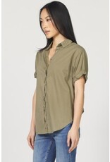 Dear John Denim Dear John Benning Poplin Shirt Vetiver