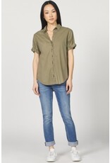 Dear John Denim Dear John Benning Poplin Shirt Vetiver