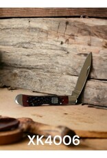 Twisted X 4 1/2" Closed Knife, Root Beer