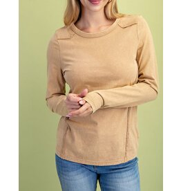 Alameda Washed Long Sleeve Crewneck T-Shirt