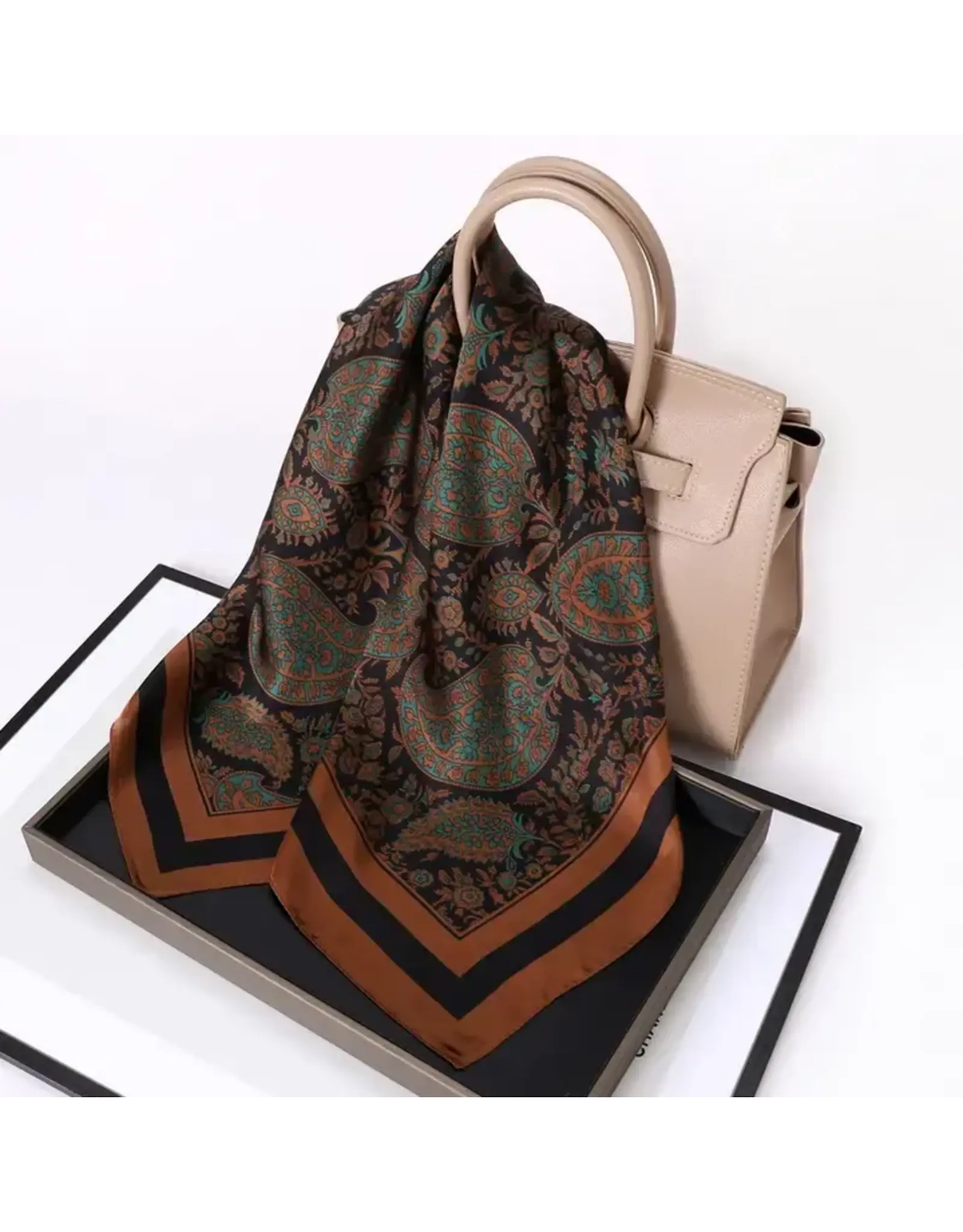 Paisley Print Scarf