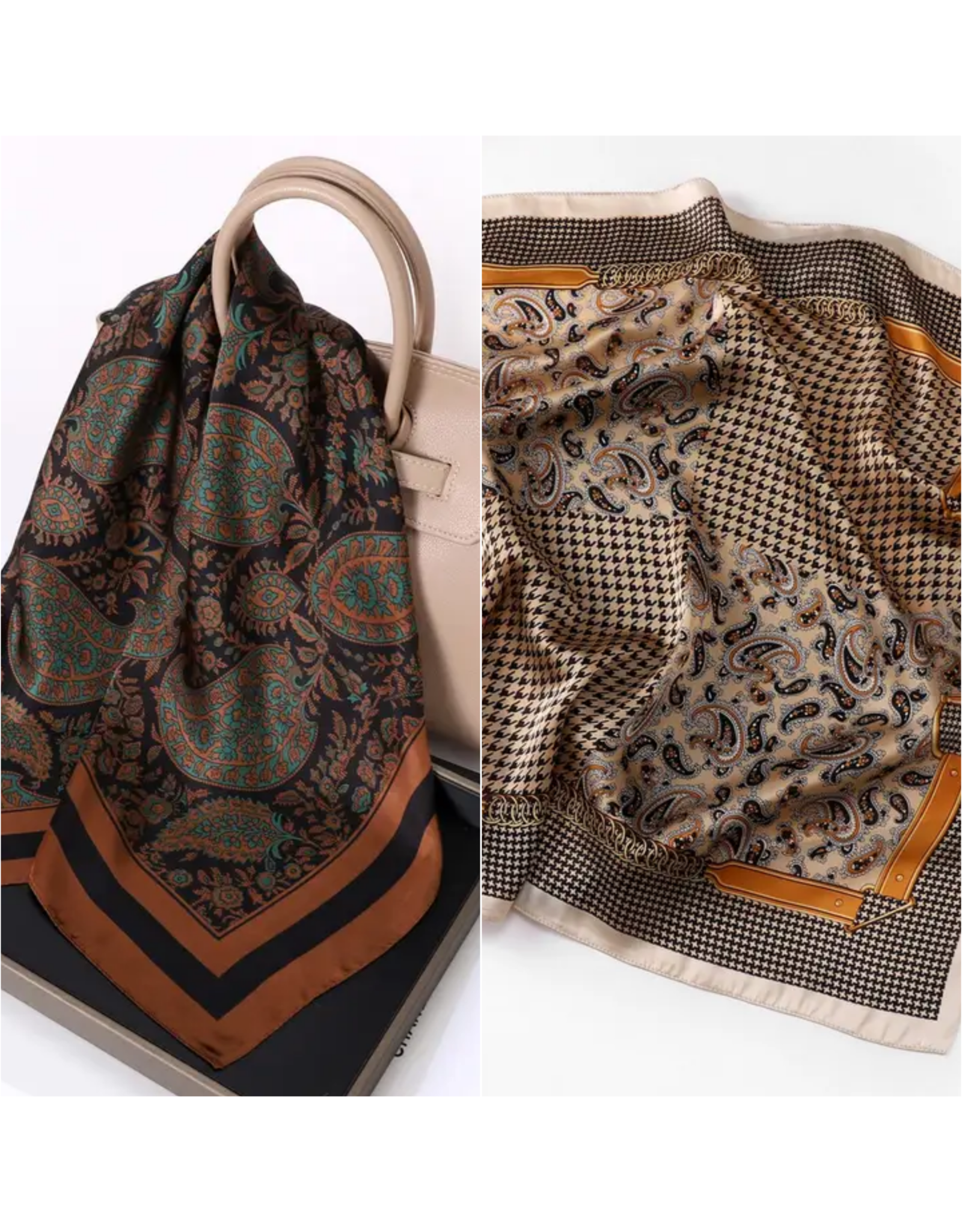 Paisley Print Scarf