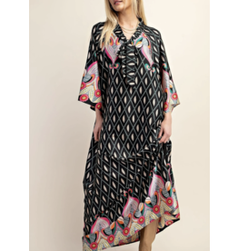 Jacinda Maxi Dress with Neck Bow