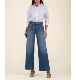 Kut from the Kloth / STS Blue KUT Meg High Rise Wide Leg Pants w/Pork Chop Pockets
