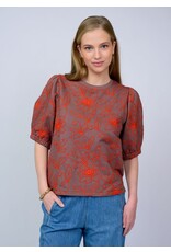 Ivy Jane Ivy Jane Floral Vines Knit Top