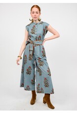 Uncle Frank Uncle Frank Block Print Jumpsuit