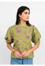 Ivy Jane Ivy Jane Floral Vines Knit Top