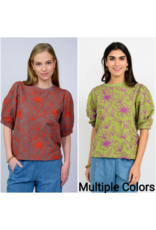 Ivy Jane Ivy Jane Floral Vines Knit Top