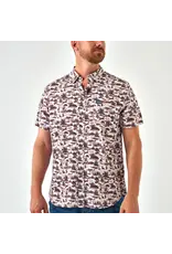 Burlebo Burlebo Performance Button Up Brush Country