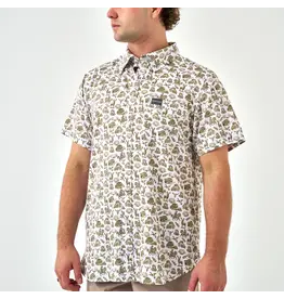 Burlebo Burlebo Performance Button Up Into The Wild