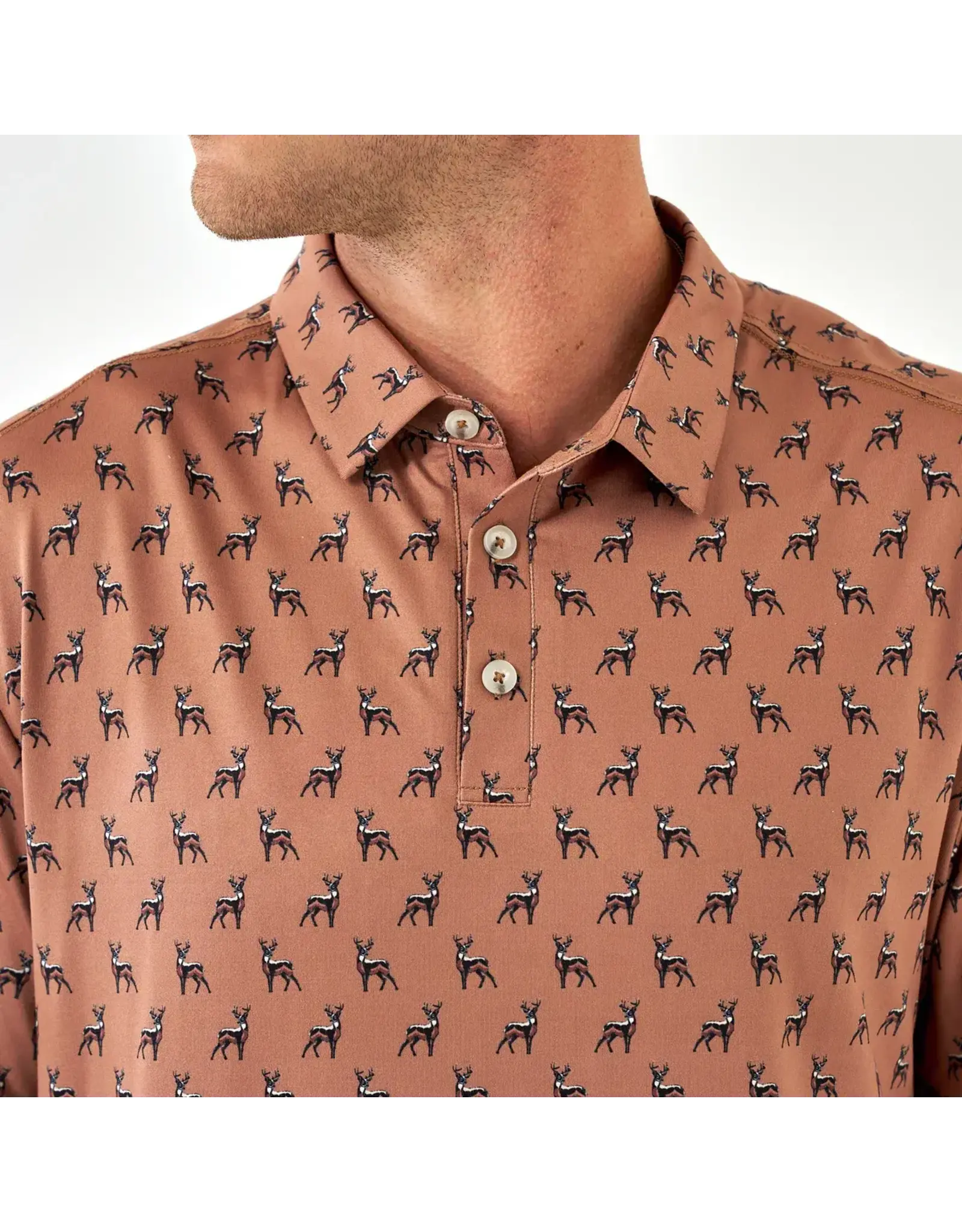 Burlebo Burlebo Performance  Polo Whitetail Deer Brown