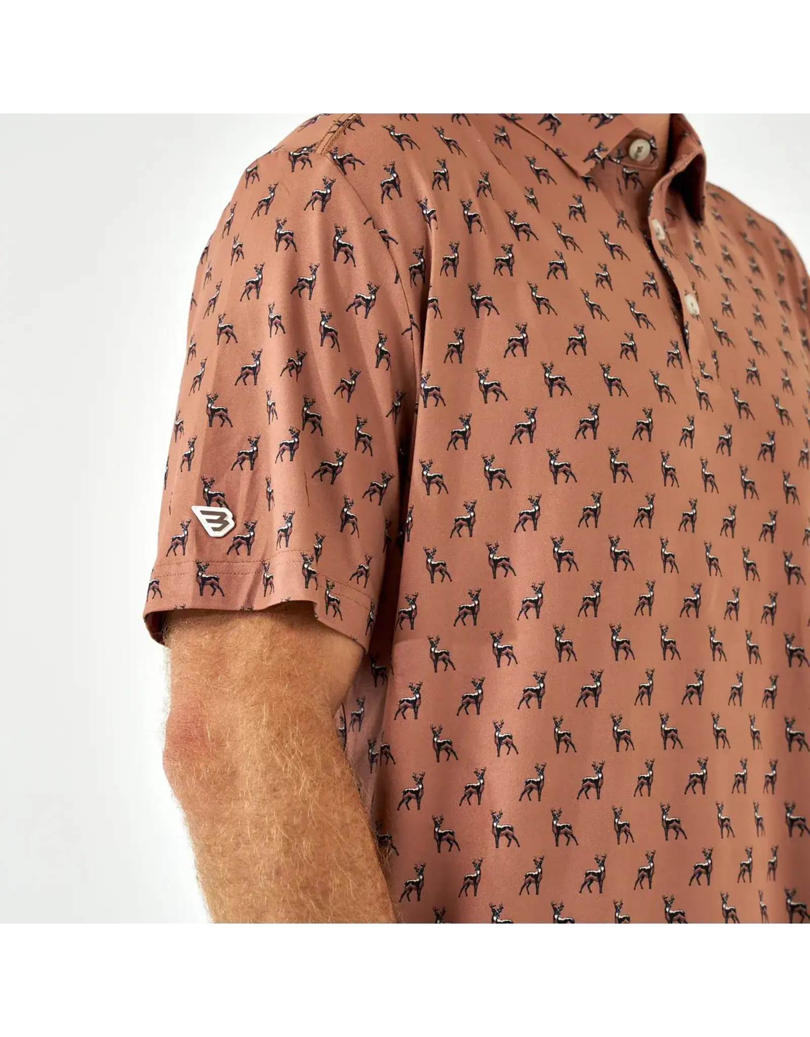 Burlebo Burlebo Performance  Polo Whitetail Deer Brown