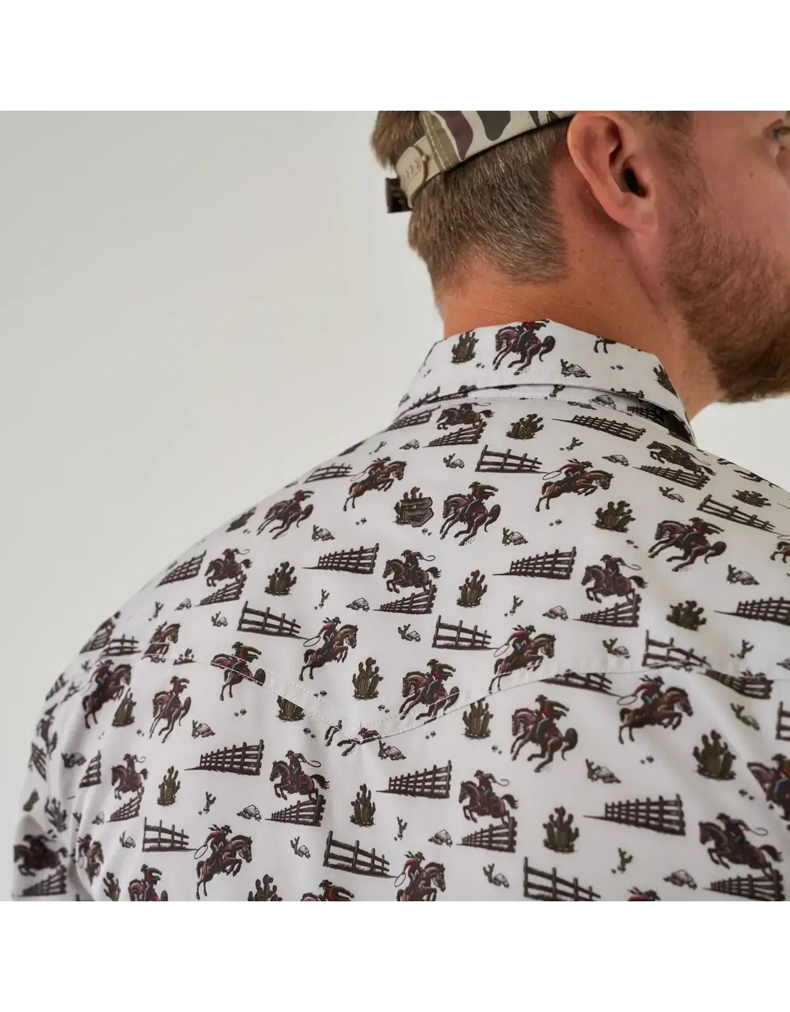 Burlebo Burlebo Performance Western Shirt Cowboy Country