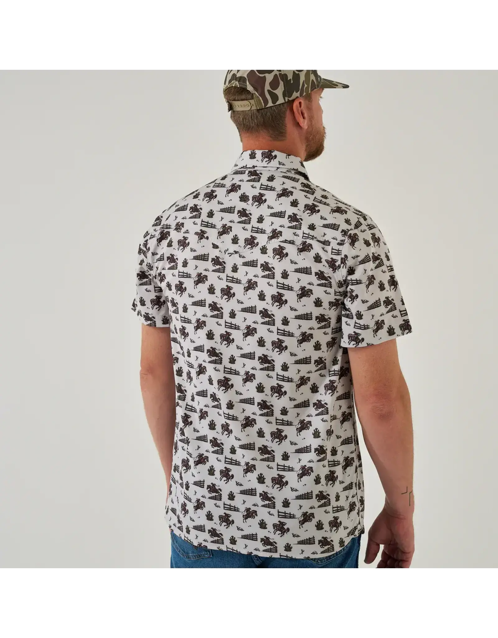 Burlebo Burlebo Performance Western Shirt Cowboy Country