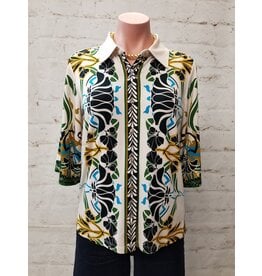 Johnny Was Johnny Was The Favorite Kimono Sleeve Button Front Shirt