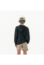 Burlebo Burlebo Youth Performance Hoodie Black Camo
