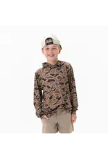 Burlebo Burlebo Youth Performance Hoodie Gauge Camo