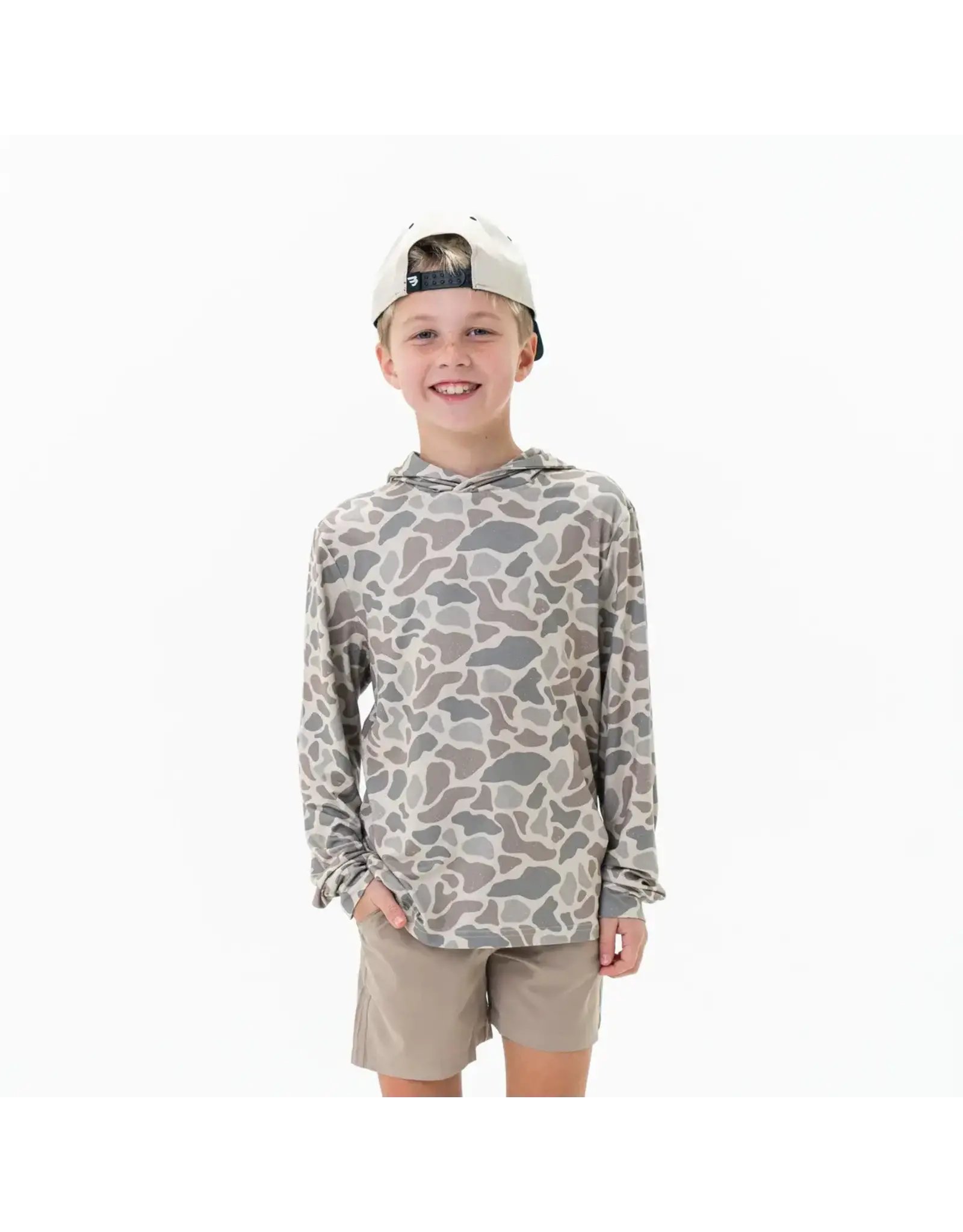 Burlebo Burlebo Youth Performance Hoodie Classic Deer Camo