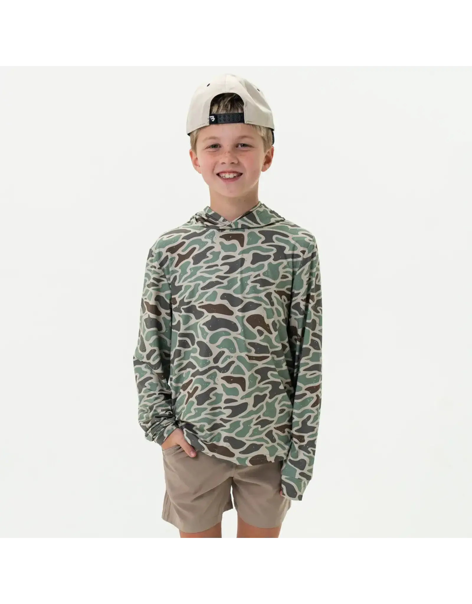 Burlebo Burlebo Youth Performance Hoodie Retro Duck