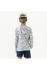 Burlebo Burlebo Youth Performance Hoodie White Camo
