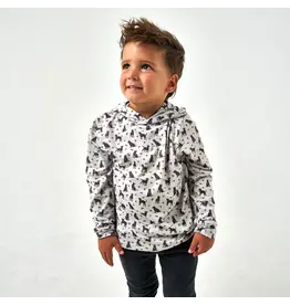 Burlebo Burlebo Youth Performance Hoodie Ducks and Dogs