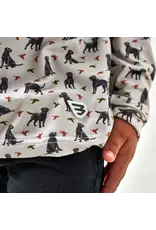 Burlebo Burlebo Youth Performance Hoodie Ducks and Dogs