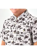 Burlebo Burlebo Youth Performance Western Shirt Cowboy Country