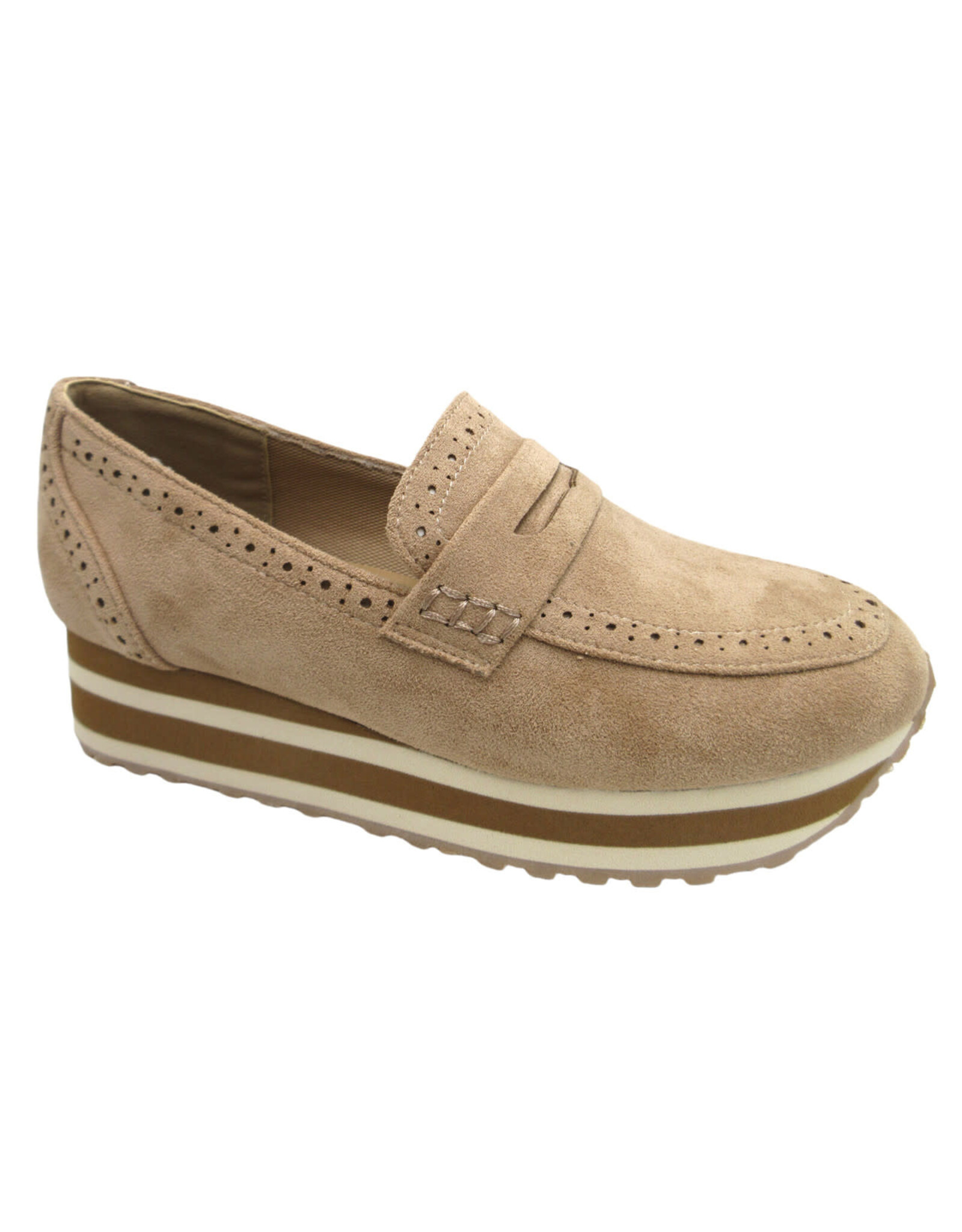 Pierre Dumas Tacey-2 Loafer - Taupe Suede