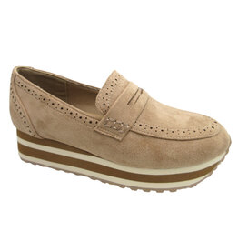 Pierre Dumas Tacey-2 Loafer - Taupe Suede