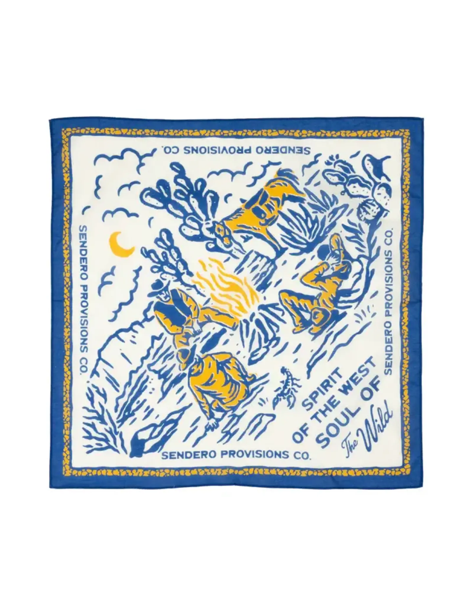 Sendero Cowboy Campfire Bandana