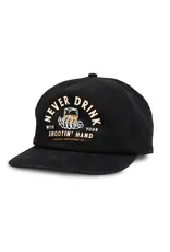 Sendero Shootin Hand Hat Black