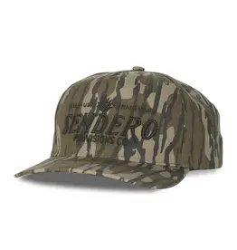 Sendero Logo Hat Mossy Oak Bottomlands Camo