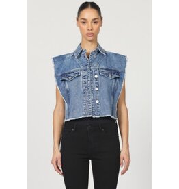 Dear John Denim Dear John Melody Denim Vest Snow Blue