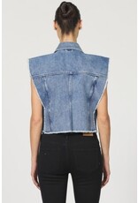 Dear John Denim Dear John Melody Denim Vest Snow Blue