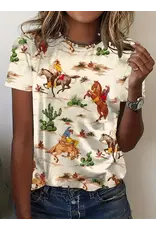Cowboy Western Graphic Shirt