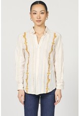 Dear John Denim Dear John Galina Novelty Shirt Whitecap Gray