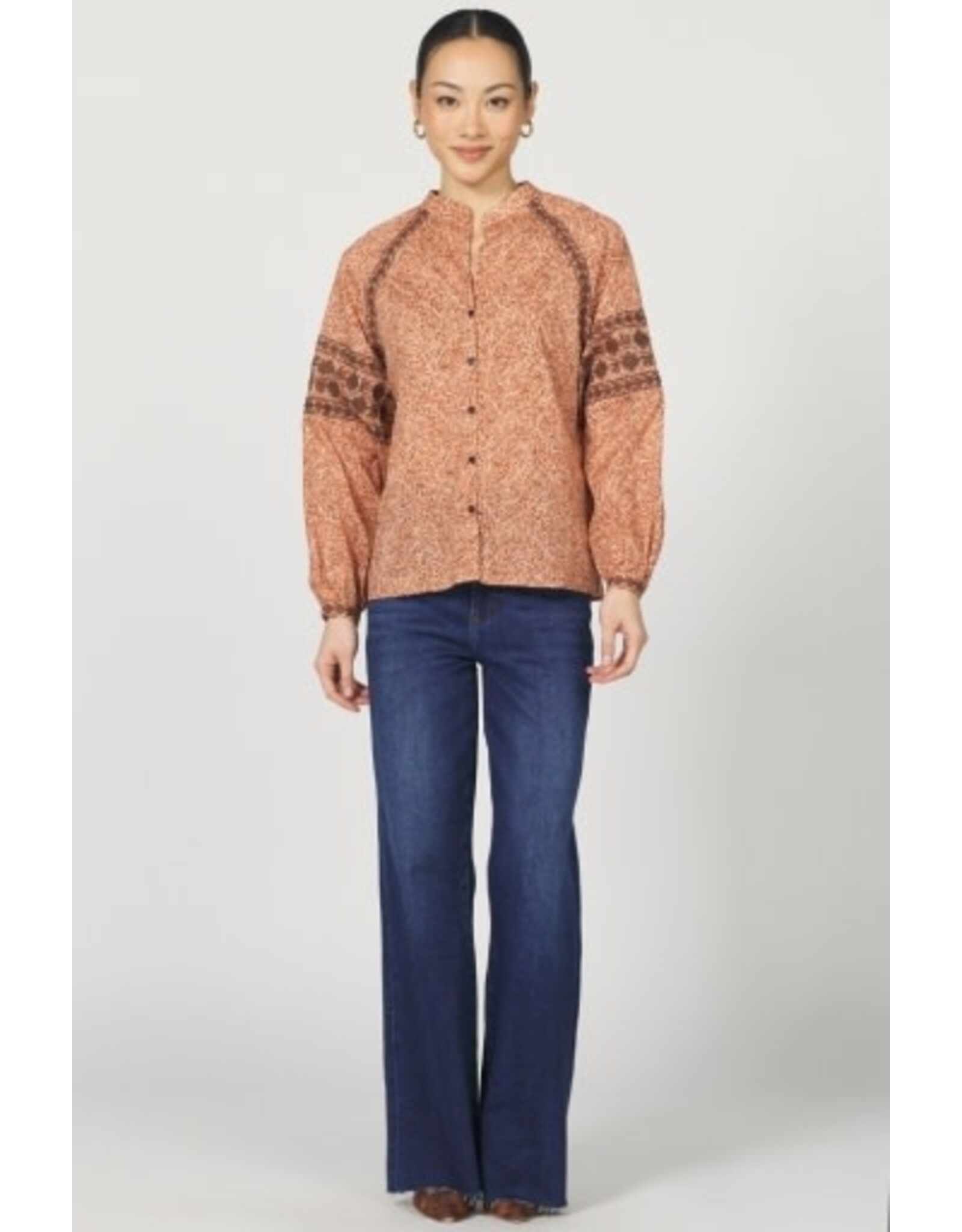 Dear John Denim Dear John Milano Novelty Shirt Wheatfield