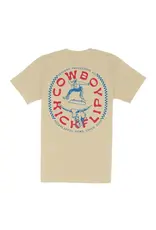 Sendero Cowboy Kickflip T-Shirt Cream