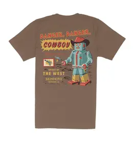 Sendero Danger Cowboy T-Shirt Light Brown