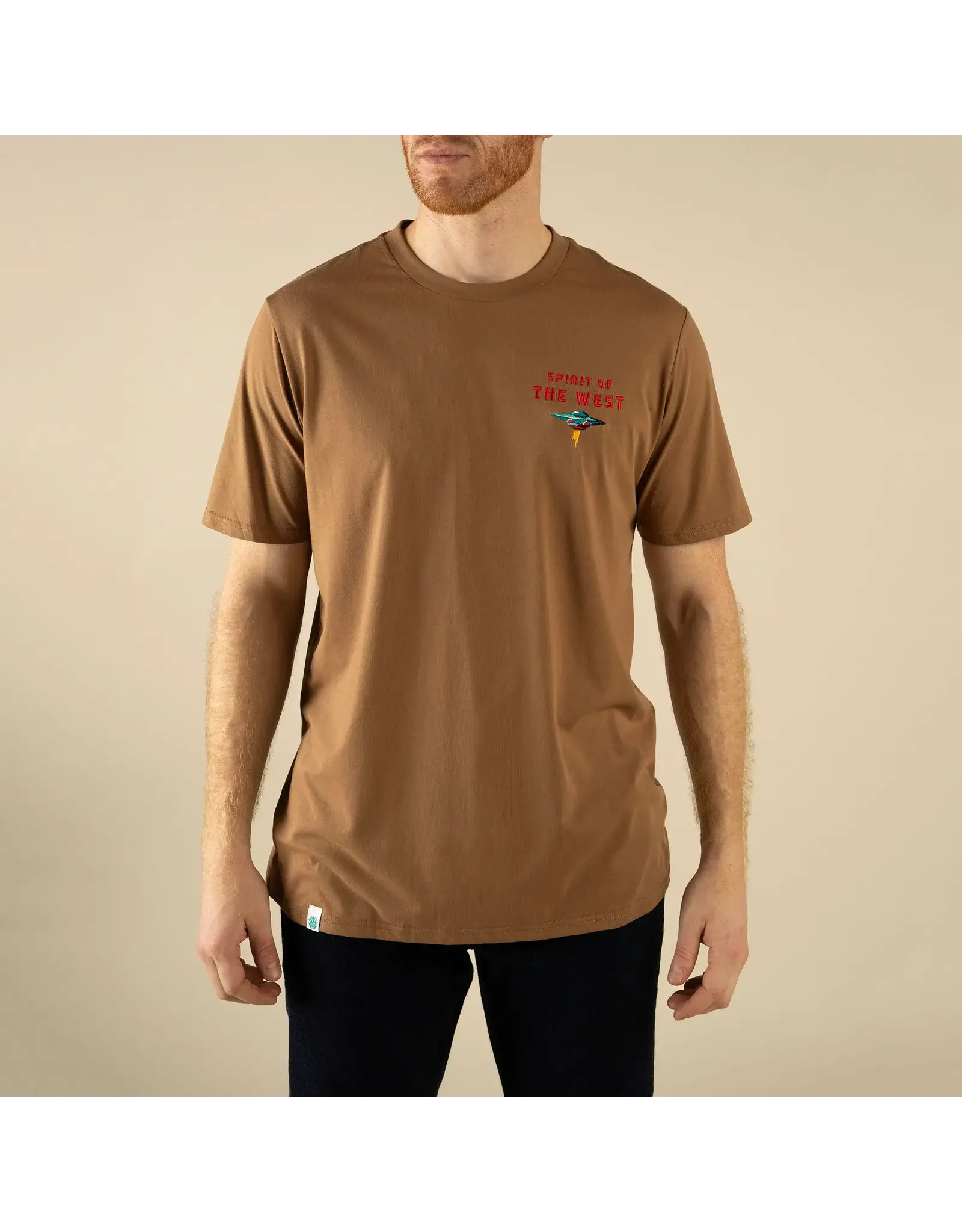 Sendero Danger Cowboy T-Shirt Light Brown