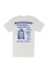 Sendero Jukebox Repair T-Shirt Vintage White