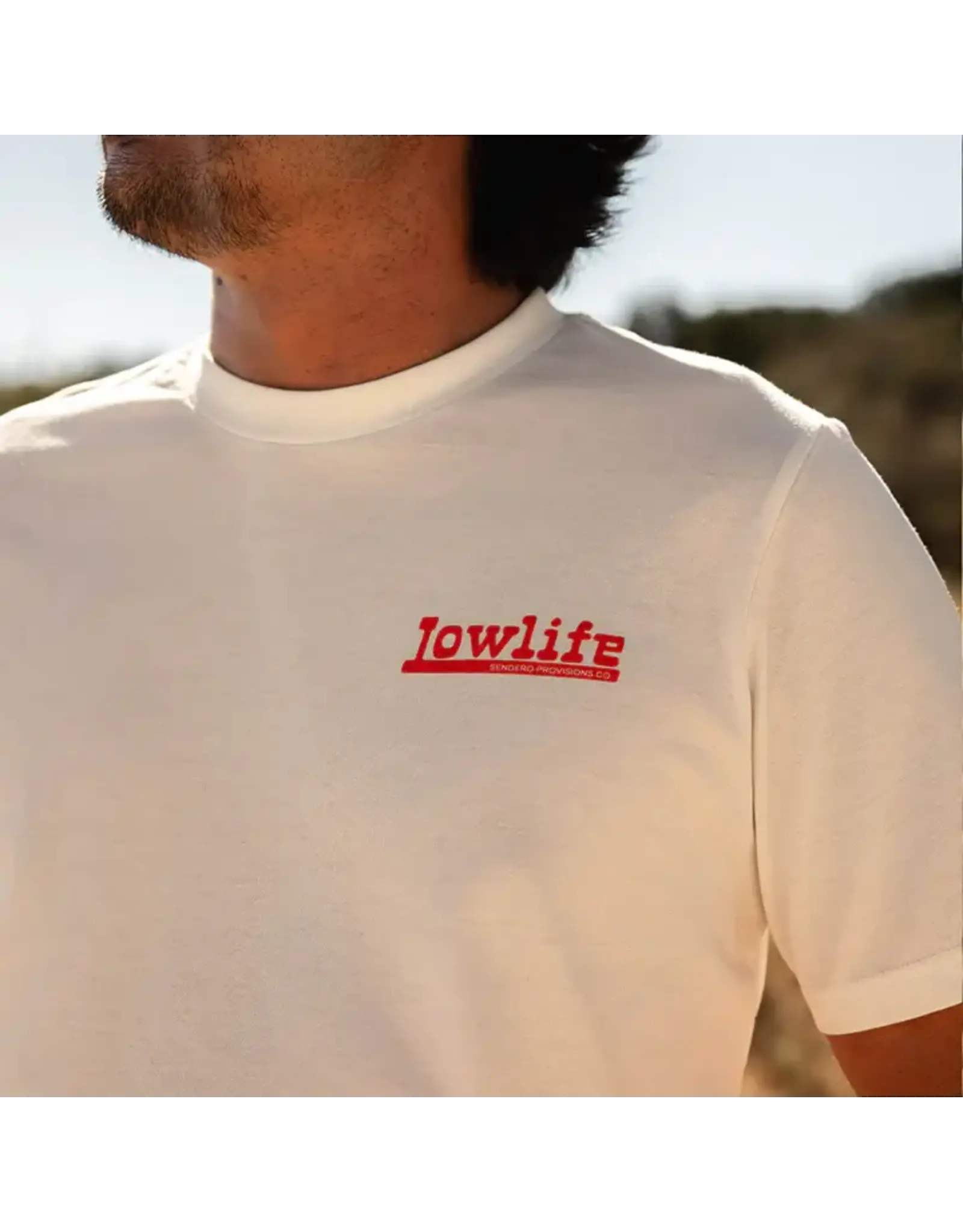 Sendero Lowlife T-Shirt Vintage White