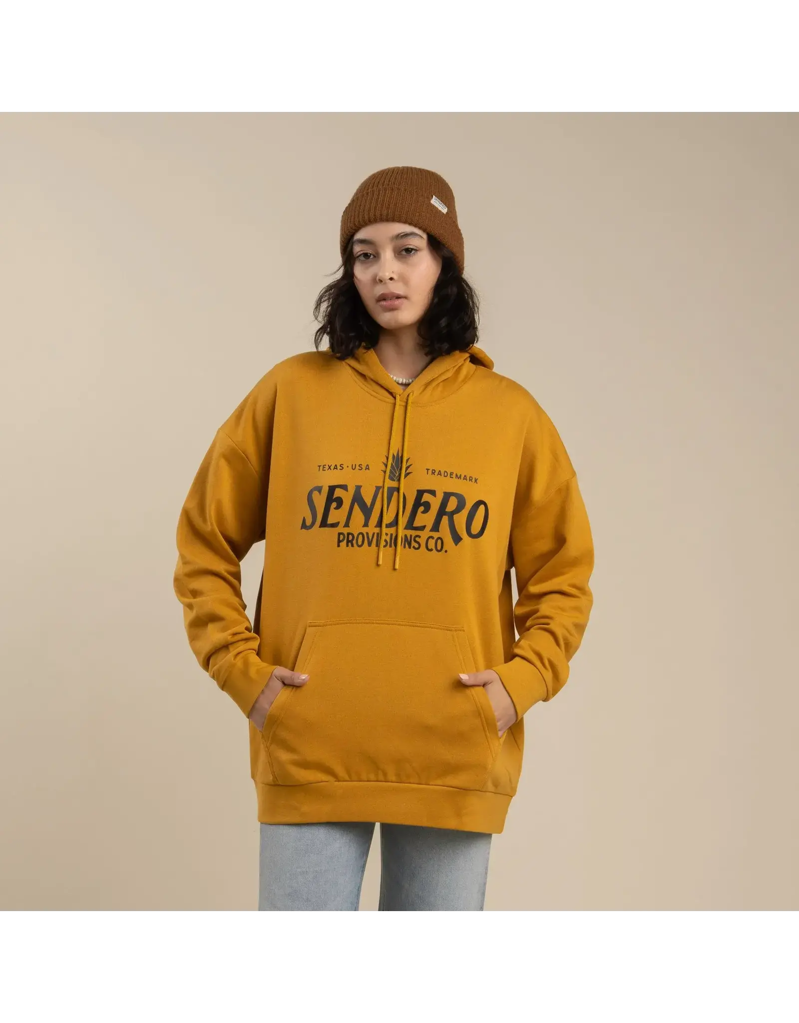 Sendero Logo Hoodie Goldenrod
