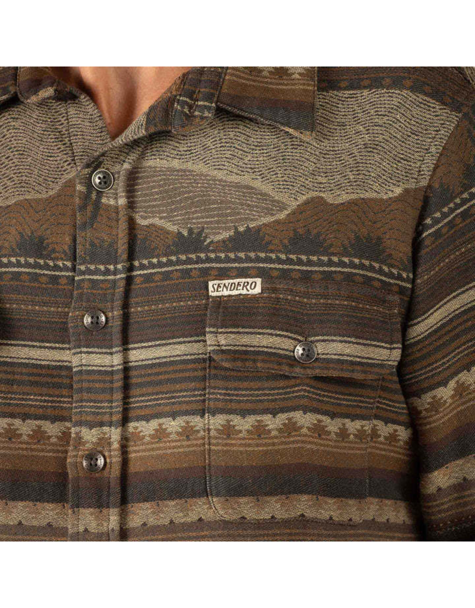 Sendero Boquillas Shirt Sonora Brown