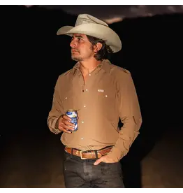Sendero Confluence Long Sleeve Tech Shirt Light Brown